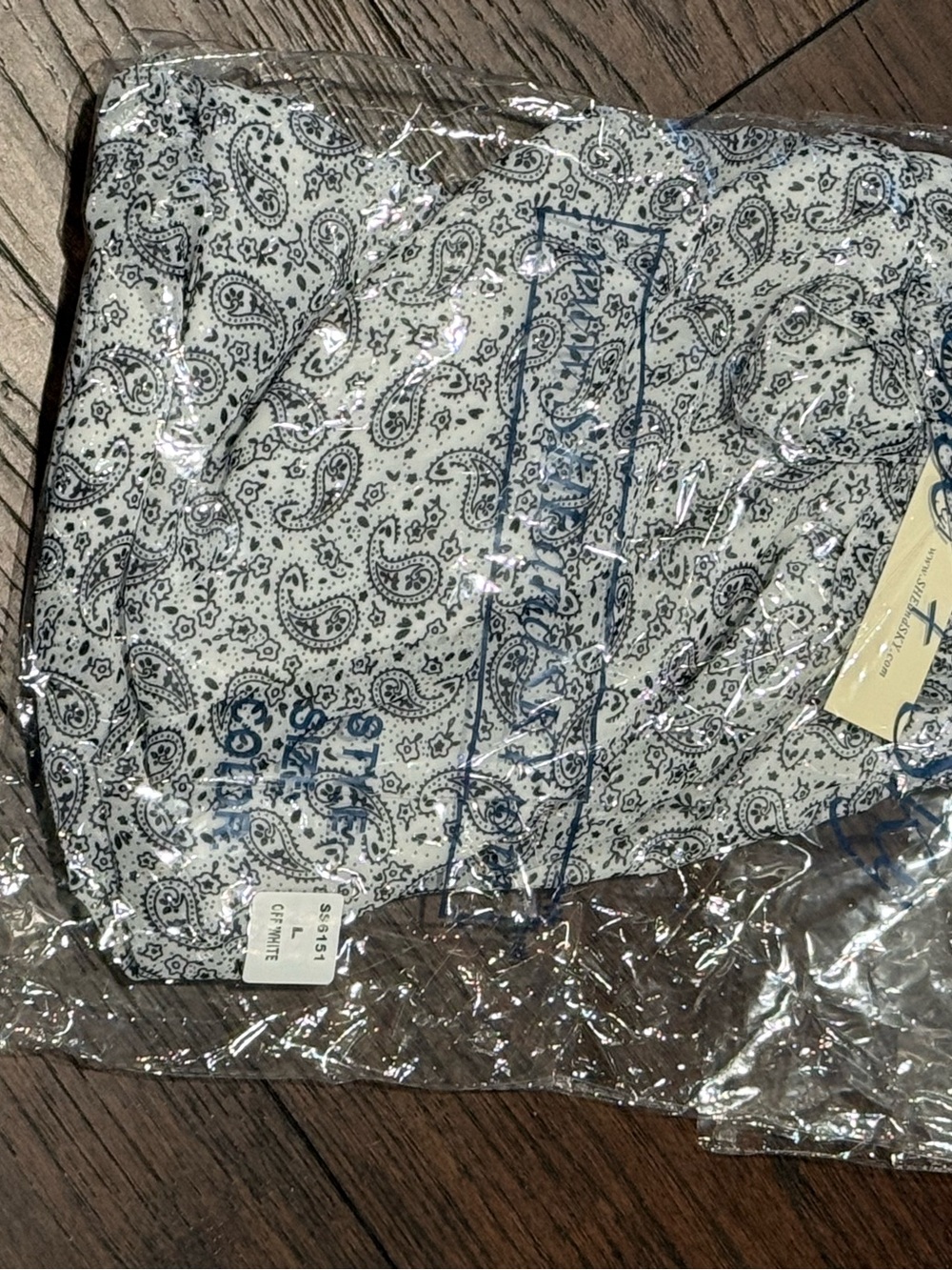 She + Sky White Paisley High-Waist Elastic Shorts - Picture 4 of 4